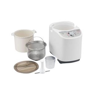 ツインバード コンパクト精米器 精米御膳 ホワイト MRE520W-イメージ2