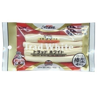 ペッツルート トラッドホワイトガム棒 4本入り ﾄﾗﾂﾄﾞﾎﾜｲﾄｶﾞﾑﾎﾞｳ4ﾎﾝ
