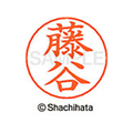 シヤチハタ ネームペン用ネーム シルバー 既製 藤谷 FC47527-X-GPS-1756
