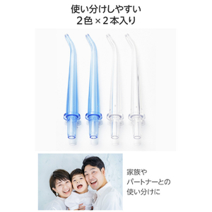 エレコム DENTNICS デンタルウォッシャー 交換用フロスノズル HC-JF01NZ-イメージ8