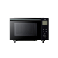 ツインバード DR-E220B センサー付フラットオーブンレンジ ブラック