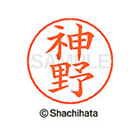 シヤチハタ ネームペン用ネーム シルバー 既製 神野 FC46539-X-GPS-0768