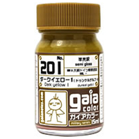 ガイアノーツ 201 ダークイエロー1 GAIA201ﾀﾞ-ｸｲｴﾛ-1