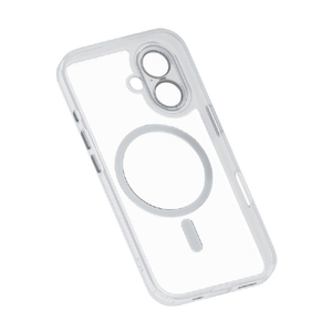 miak iPhone 16 Plus用レンズガード一体型MagSafe対応クリアケース スモーキークリア MA27201I16PL-イメージ3