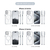 miak iPhone 16 Plus用レンズガード一体型MagSafe対応クリアケース スモーキークリア MA27201I16PL-イメージ19