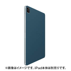 Apple 12．9インチiPad Pro(第6世代)用Smart Folio マリンブルー MQDW3FE/A-イメージ4