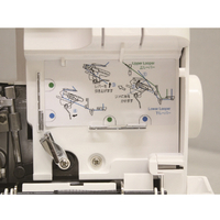 シンガー S700DF 1本針3本糸ロックミシン フットコントローラー付き