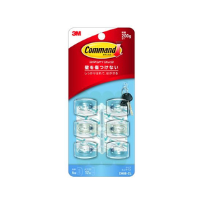 3M コマンドフック クリアミニ FC769SY-CM88-CL-イメージ1