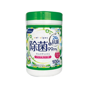 Ｌｉｆｅ－ｄｏ．Ｐｌｕｓ リファイン ノンアルコール 除菌 ウェットボトル100枚 FC489TC-イメージ1