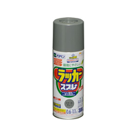 アサヒペン アスペンラッカースプレー 300ml スチールグレー FC176NS