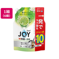 Ｐ＆Ｇ 除菌ジョイコンパクト 贅沢ライム&エルダーフラワーの香り 替 ジャンボ 1300mL×6個 FCK845A