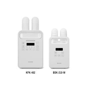 アイリスオーヤマ ふとん乾燥機 カラリエmini TURBO ツインノズル ホワイト BSK-210-W-イメージ6