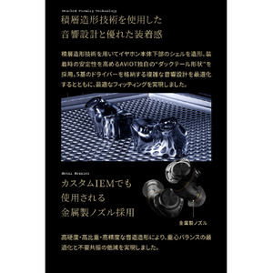 AVIOT 完全ワイヤレスイヤホン 【ピエール中野コラボ】 TE-ZX1-PNK-イメージ8