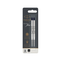 PARKER クインクフロー ボールペン替芯 2本入 ブラック M FCR2971-1950372