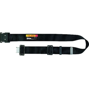 ＴＪＭデザイン 胴ベルト アルミワンタッチ黒バックル 黒 Lサイズ FC160EG-1680045-イメージ1