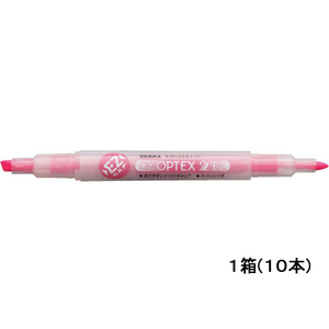 ゼブラ 蛍光オプテックス2 EZ ピンク 10本 1箱(10本) F883597-WKT11-P-イメージ1