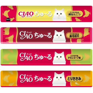 いなば CIAO ちゅーる ささみチキンミックスバラエティ 14g×40P FCF636N-イメージ2