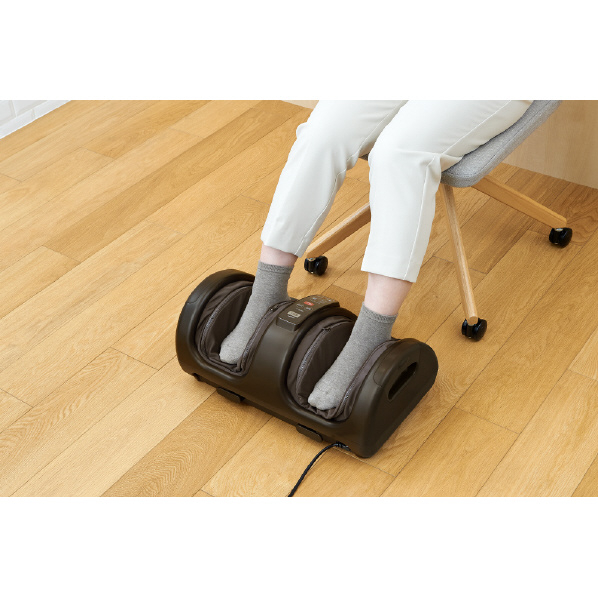 テスコム フットマッサージャー ダークブラウン TF1200B-T 5cm