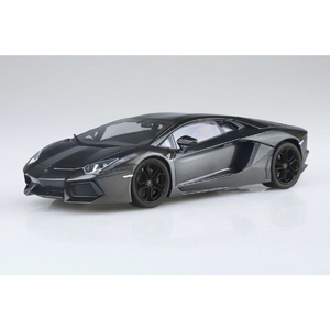 アオシマ 1/24 プリペイントモデル No．1-B '11 ランボルギーニ アヴェンタドール ガンメタリック Aﾌﾟﾘﾍﾟｲﾝﾄﾓﾃﾞﾙ1BﾗﾝﾎﾞﾙｷﾞﾆGM-イメージ2