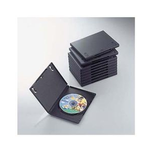 エレコム DVDトールケース CCD-DVD03BK-イメージ1