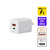 エルパ PD20W対応2ポート充電器 急速充電 ホワイト CHR-SP20ACWH-イメージ3