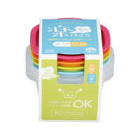 イノマタ化学 楽ちんパックごはん一膳用 4色組 FC112TF-9800