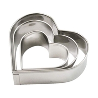貝印 Kai House SELECT クッキー抜型 ハート 3個セット FCB096J-#000DL6192