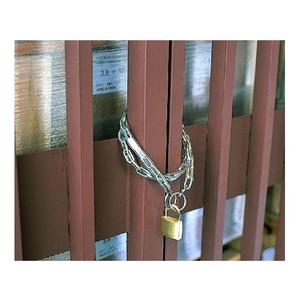 ニッサチェイン 用心鎖 ユニクロ4.8×600mm 600スチールユニクロメッキ仕上げ FC292FT-3892409-イメージ3