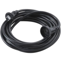 宏和工業 黒 2×1.25×10m 防雨 1口 W FCF447A-KRW14-10