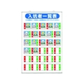 つくし工房 標識 「入坑者一覧表 30人用」 FC380HF-7554478