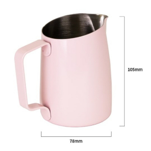 WPM ミルクピッチャー(450ml) ラウンドスパウト ピオニーピンク HC7106PL-イメージ2