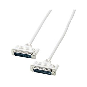 サンワサプライ RS-232Cケーブル（25pin/クロス・同期通信・3m） KRS017K-イメージ1