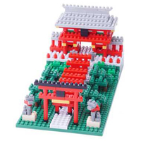 カワダ ナノブロック NBH_108 稲荷神社 NBH108ｲﾅﾘｼﾞﾝｼﾞﾔ
