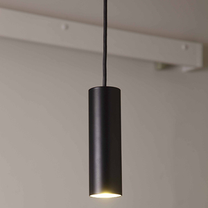 オリンピア照明 LED1灯円筒ペンダント 引掛シーリング用 MotoM 黒 MPN04BK-イメージ2