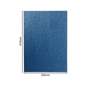 アーテック 証書ファイル 布張風 B4 パッド有 紺 FCE298Y-118849-イメージ3