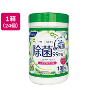Ｌｉｆｅ－ｄｏ．Ｐｌｕｓ リファイン ノンアルコール 除菌 ウェットボトル100枚 24個 FC490TC