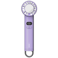 ドリテック ペルチェ付ハンディファン パープル FN-208PP