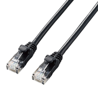 エレコム Cat6A LANケーブル(10．0m) ブラック LD-GPAY/BK10