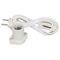オーム電機 コード付レセップ スイッチ付(1．5m) HS-L1715SZR/W
