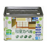 アサヒペン New水性インテリア和室カベ 5L 浅黄色 FCB766G