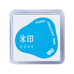 キングジム 透明スタンプ 氷印 スタンプパッド ミズウミ FCE541A-CLP-001-イメージ1