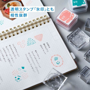 キングジム 透明スタンプ 氷印 スタンプパッド ミズウミ FCE541A-CLP-001-イメージ9