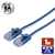 JTT Cat6A スリムLANケーブル 1m ブルー Cat6A スリムLANケーブル ブルー JTLAN6A-S10BL-イメージ1