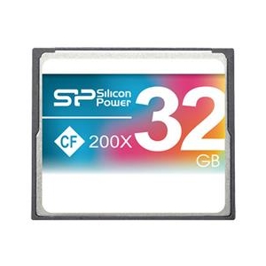 シリコンパワー コンパクトフラッシュカード(32GB) 200X SP032GBCFC200V10-イメージ1