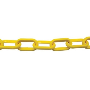 トラスコ中山 プラチェーン イエロー 8MM×3M FC012FY-4888791-イメージ1