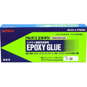 アルテコ 業務用 エポキシ接着剤 F30 1kgセット 1000主剤500g+硬化剤500g2030ラミチューブ FC078EL-8552865-イメージ1