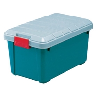 アイリスオーヤマ RVBOX 615×375×330 グレー／ダークグリーン FC369GT-3558711