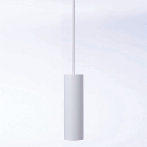オリンピア照明 LED1灯円筒ペンダント ダクトプラグ用 MotoM 白 MPN05WH-イメージ1
