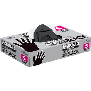 ショーワグローブ 891ニトリスト・ブラック S 100枚入×10箱 891-S FCF499S-60-4119-15-イメージ6
