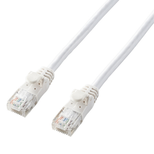 エレコム Cat6A LANケーブル(10.0m) ホワイト LD-GPAY/WH10 エレコム Cat6A LANケーブル(10.0m) ホワイト LD-GPAY/WH10
